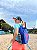 Sacochila Pink BT - Azul royal & Pink - Imagem 1