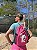 Sacochila Pink BT - Pink & White - Imagem 1