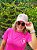 Boné Pink Lovers | Pink Rose (feminino)  Estilo americano Fecho de alta resistência ajustável na parte traseira Logo na frente Unissex - Imagem 1