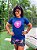 Camiseta Pink BT | Feminina (azul marinho) - Imagem 1