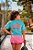 Camiseta Pink BT | Feminina (azul claro) - Imagem 2