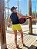 Shorts duplo | Pink BT  (verde lima) - Imagem 2