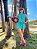 Saia shorts DRAPEADO | Pink BT (tiffany) - Imagem 1