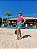 Shorts duplo | Pink BT  (azul piscina) - Imagem 1