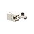 Keystone RJ45 com 8 vias CAT.6 (8P8C) T568 A/B BRANCO - Imagem 10