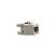 Keystone RJ45 com 8 vias CAT.6 - 8P8C - T568 A/B BRANCO - Imagem 1