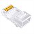 Conector Modular RJ50 Macho CAT.5e 10x10 - 10 peças - Imagem 2