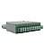 Mini DIO Trilho DIN 12FO SM LC-APC CINZA (COMPLETO) - Imagem 1