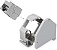 Suporte TRILHO DIN para KEYSTONE - Imagem 2