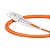 Cordão Óptico DPX MM 62,5/125µ SC-UPC/ST-PC 5m - CDM.00029.500 - Imagem 2