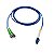 Cordão Óptico DPX SM 9/125µ LC-UPC/ST-APC 2,5m - Imagem 1