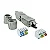 Emenda Blindada Industrial STP Tooless Cat.6A - Imagem 8