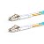 Cordão Óptico DPX MM Acqua OM3 10G 50/125µ LC-UPC/LC-UPC 15m - Imagem 1