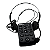 Telefone HEADSET Intelbrás BDI 10 + CHS 40B HD RJ9 - 4013310 1950447 - Imagem 1