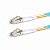 Cordão Óptico DPX MM Acqua OM3 10G 50/125µ LC-SPC/LC-SPC 30m - Imagem 1