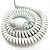 Cordão Espiral Modular com 5 metros BRANCO - 4 VIAS RJ9 4x4 - Imagem 3