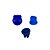 BICO DE PULVERIZAÇÃO TP 303 AZUL - Imagem 1