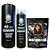 Kit Pó Descolorante Ametista 300g + Matizador Branco 250ml + Água Oxigenada 900ml (40 Volumes) – Leon Barber - Imagem 1