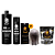 Kit Touca P + Pó Descolorante Ametista 300g + Matizador 250ml + Água Oxigenada 900ml (30 Volumes) – Leon Barber - Imagem 1