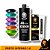 Kit Tintura Preto 1.0 Tigela Oxigenada 20 Volumes 900ml Leon Barber - Imagem 1