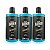 Kit Shaving Gel barbear 500ml INFINITY LOOKS HAIR Menthol 3 unidades - Imagem 1