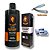 Kit Barbear Shaving Gel 500ml Lâminas 100 und com Navalhete Incluso Leon Barber - Imagem 1