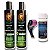 Kit para barba Shampoo Condicionador e Produto para cabelo e acessório Leon Barber - Imagem 1