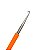 KIT Agulha Aço Inox emborrachada para Reflexo Leon Barber Laranja (3 unidades) - Imagem 2