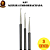 KIT Agulha Aço Inox para Reflexo ou crochê Leon Barber Preto (3 unidades) - Imagem 10