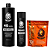 KIT Pó Descolorante Ametista Flash + Matizador Branco 250ml + Água Oxigenada 40 Vol 900ml Leon Barber - Imagem 1