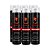 KIT 6x Matizador para cabelo Vermelho Ativador Tom Vermelho 250ml Leon Barber - Imagem 1