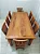 Conjunto de mesa de madeira de demolição com 8 cadeiras - Imagem 2