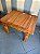 Mesa de centro Rústica de Madeira – 60 x 50 cm - Imagem 4
