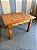 Mesa de centro Rústica de Madeira – 60 x 50 cm - Imagem 5