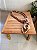 Mesa de centro Rústica de Madeira – 60 x 50 cm - Imagem 1