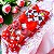 Kit 6 laços de bebê Lacinhos de Bebe Faixinha cabelo infantil Baby Red - Imagem 6