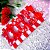 Kit 6 Mini Lacinhos de Bebê Faixinha Maternidade Tiarinha RN Baby Red - Imagem 6
