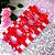 Kit 6 Mini Lacinhos de Bebê Faixinha Maternidade Tiarinha RN Baby Red - Imagem 8