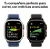 Apple Watch Ultra 3 GPS + Cellular • Caixa natural de titânio – 49 mm • Pulseira Oceano azul-âncora - Imagem 7
