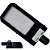 Luminária LED pública 100W preta SMD sensor Fotocélula 6500K IP66 INMETRO. - Imagem 1
