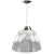 Luminária prismática pendente 16 polegadas luxo cristal injetado E-27. - Imagem 1