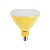 Lâmpada Superled PAR38 16W bivolt 30º Amarelo IP66. - Imagem 3