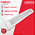 Luminária Tubular Led T8 2X9W bivolt 0,6MTS 6500K FOSCA. - Imagem 5
