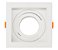 Spot de embutir recuado quadrado PAR20 13X13X4,35cm policarbonato branco. - Imagem 1