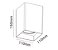Spot de sobrepor quadrado facho direcionável PAR20 15X11X11cm policarbonato branco. - Imagem 2