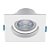Plafon de embutir LED easy recuado quadrado 30º 3000K 7W bivolt 11,7X11,7X6,5cm ABS branco. - Imagem 4