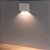 Balizador de sobrepor LED mini Neu 2 retangular facho simples externo 3000K 1,5w IP65 bivolt 5X7X1,15cm policarbonato branco. - Imagem 2