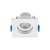 Plafon de embutir LED Easy recuado quadrado 38° 4000K 3w bivolt 7,5X7,5X5,4cm ABS branco. - Imagem 4