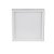 Plafon de sobrepor LED Deep recuado quadrado 3000K 22W bivolt 25,3X25,3X4,5cm policarbonato branco. - Imagem 1
