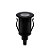 Balizador de solo chão LED Way UP redondo 32º externo 3000K 1W bivolt IP67 Ø4,1X7,3cm alumínio preto. - Imagem 2